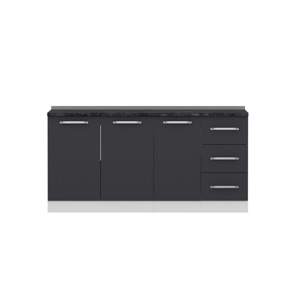 Minar 170 Cm Mutfak Dlb Byz Ant 170-A1 -Alt - Resim 5