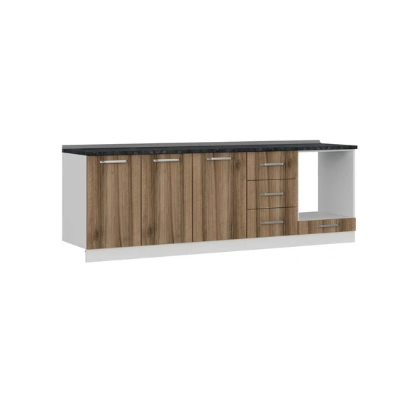 Minar 250 Cm Mutfak Dlb Byz Dore 250-D3-Alt - Resim 4