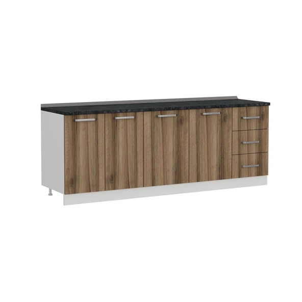 Minar 225 Cm Mutfak Dlb Byz Dore 225-D1-Alt - Resim 4