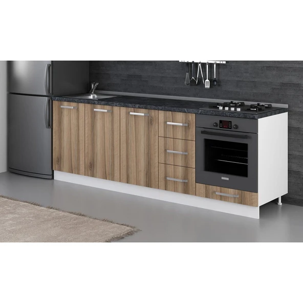 Minar 235 Cm Mutfak Dlb Byz Dore 235-D3-Alt - Resim 3