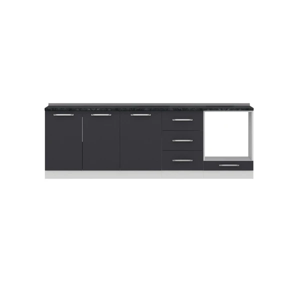 Minar 250 Cm Mutfak Dlb Byz Ant 250-A3-Alt - Resim 5