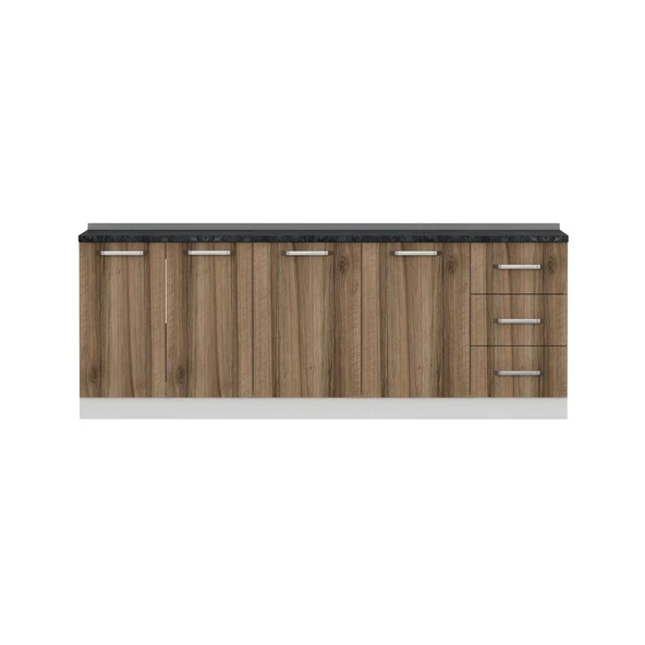 Minar 225 Cm Mutfak Dlb Byz Dore 225-D1-Alt - Resim 5