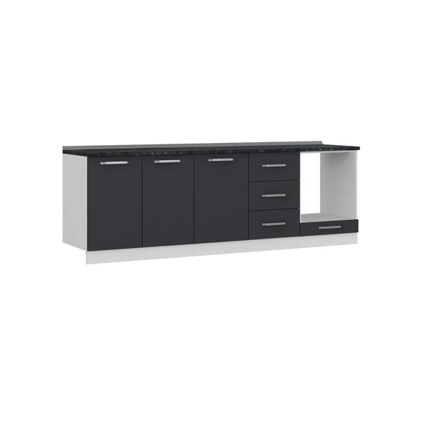 Minar 250 Cm Mutfak Dlb Byz Ant 250-A3-Alt - Resim 4