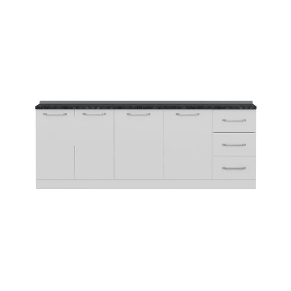 Minar 225 Cm Mutfak Dlb Byz 225-B1-Alt - Resim 5