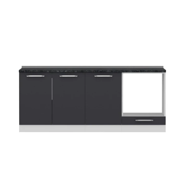 Minar 200 Cm Mutfak Dlb Byz Ant 200-A6-Alt - Resim 5