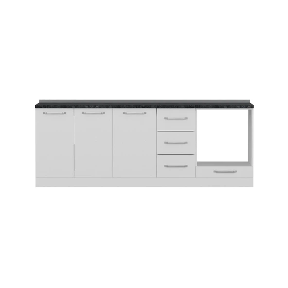 Minar 225 Cm Mutfak Dlb Byz 225-B3-Alt - Resim 5