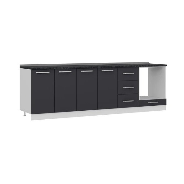 Minar 265 Cm Mutfak Dlb Byz Ant 265-A3-Alt - Resim 4