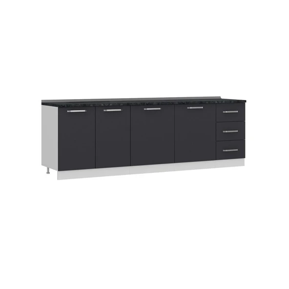 Minar 255 Cm Mutfak Dlb Byz Ant 255-A1-Alt - Resim 4