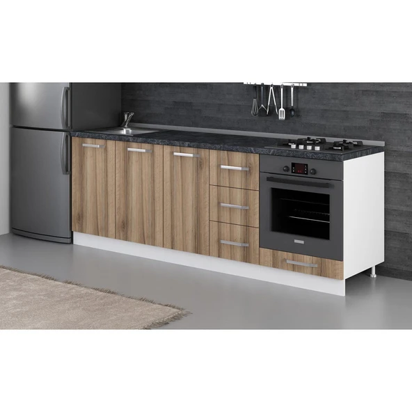 Minar 230 Cm Mutfak Dlb Byz Dore 230-D3-Alt - Resim 3