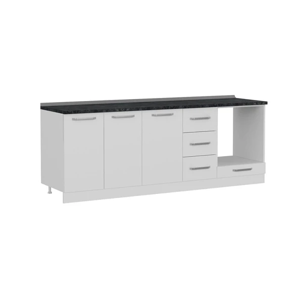 Minar 225 Cm Mutfak Dlb Byz 225-B3-Alt - Resim 4