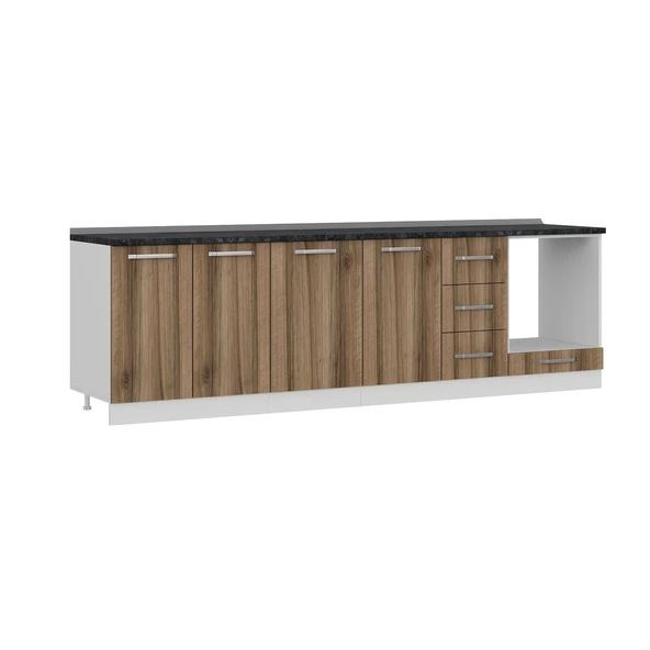 Minar 275 Cm Mutfak Dlb Byz Dore 275-D3-Alt - Resim 4