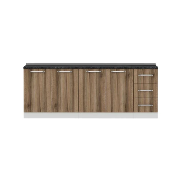 Minar 220 Cm Mutfak Dlb Byz Dore 220-D3-Alt - Resim 5