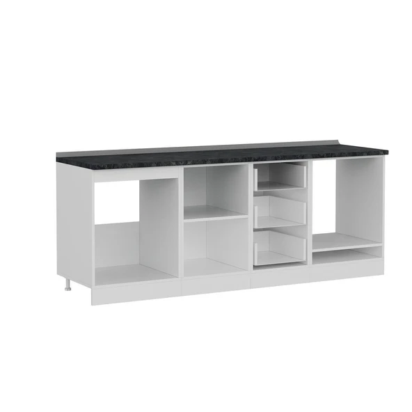 Minar 215 Cm Mutfak Dlb Byz 215-B3-Alt - Resim 6