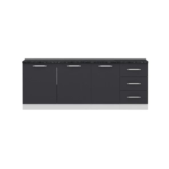 Minar 220 Cm Mutfak Dlb Byz Ant 220-A1-Alt - Resim 5