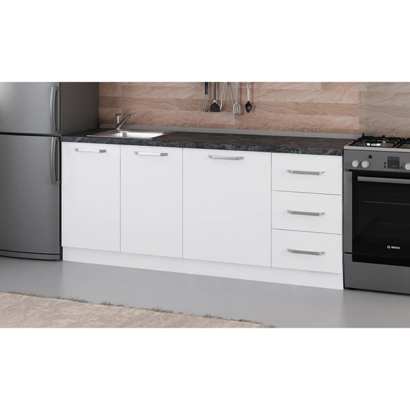 Minar 195 Cm Mutfak Dlb Byz 195-B1 -Alt - Resim 2