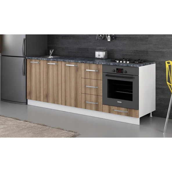 Minar 220 Cm Mutfak Dlb Byz Dore 220-D4-Alt - Resim 3