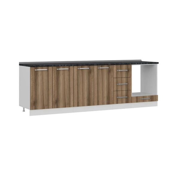 Minar 260 Cm Mutfak Dlb Byz Dore 260-D3-Alt - Resim 4