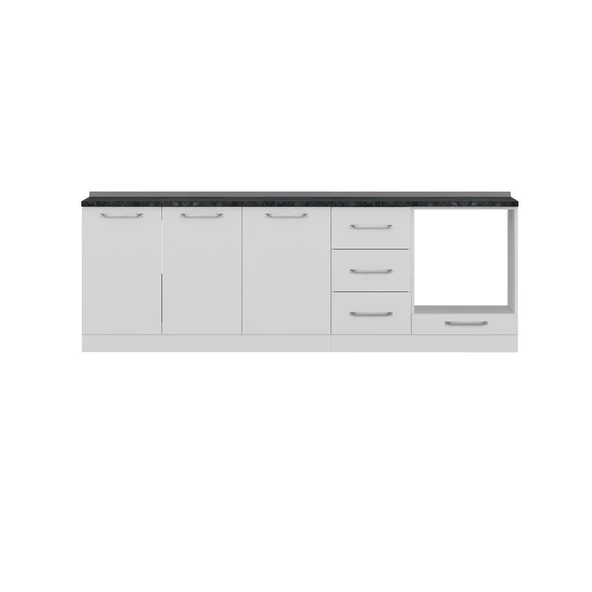 Minar 245 Cm Mutfak Dlb Byz 245-B4-Alt - Resim 5