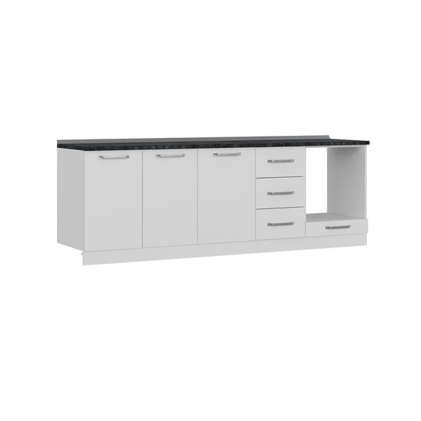 Minar 245 Cm Mutfak Dlb Byz 245-B4-Alt - Resim 4