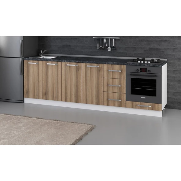 Minar 260 Cm Mutfak Dlb Byz Dore 260-D3-Alt - Resim 2