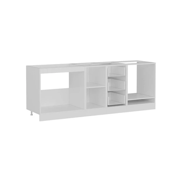 Minar 220 Cm Mutfak Dlb Byz Dore 220-D4-Alt - Resim 6