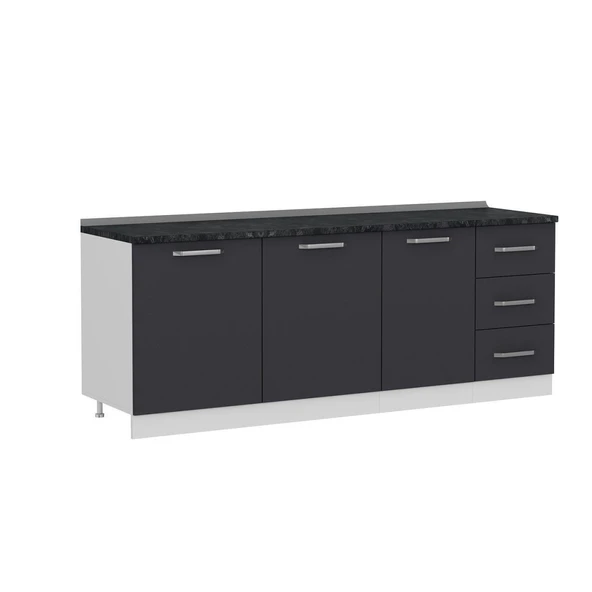 Minar 215 Cm Mutfak Dlb Byz Ant 215-A2-Alt - Resim 4