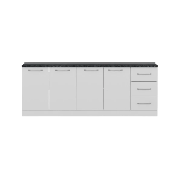 Minar 225 Cm Mutfak Dlb Byz 225-B2-Alt - Resim 5