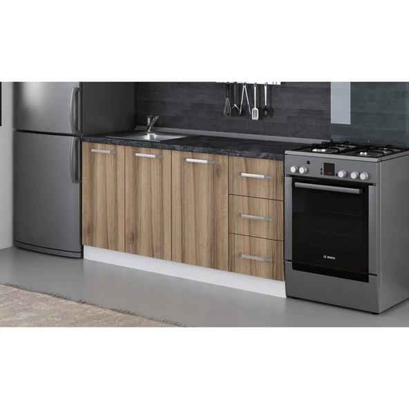 Minar 165 Cm Mutfak Dlb Byz Dore 165-D1-Alt - Resim 3