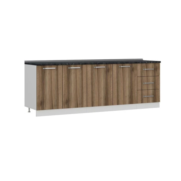 Minar 240 Cm Mutfak Dlb Byz Dore 240-D1-Alt - Resim 4
