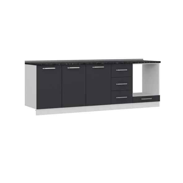 Minar 245 Cm Mutfak Dlb Byz Ant 245-A4-Alt - Resim 4