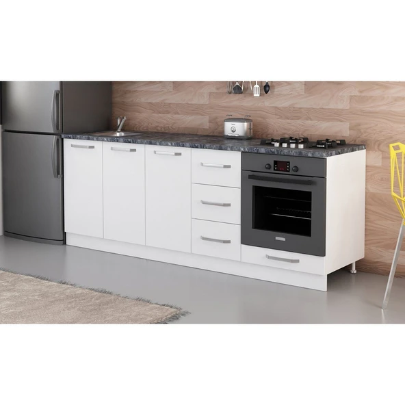 Minar 220 Cm Mutfak Dlb Byz 220-B4-Alt - Resim 3