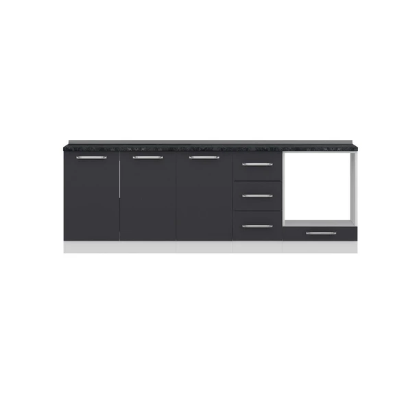 Minar 235 Cm Mutfak Dlb Byz Ant 235-A3-Alt - Resim 5
