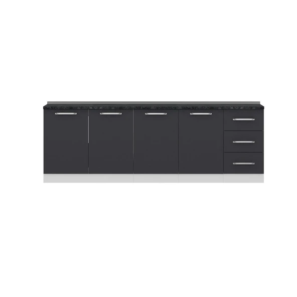 Minar 245 Cm Mutfak Dlb Byz Ant 245-A3-Alt - Resim 5