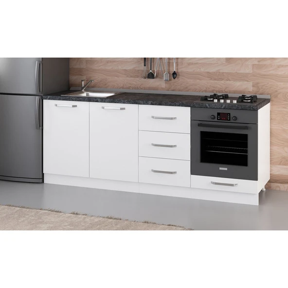 Minar 210 Cm Mutfak Dlb Byz 210-B6-Alt - Resim 2