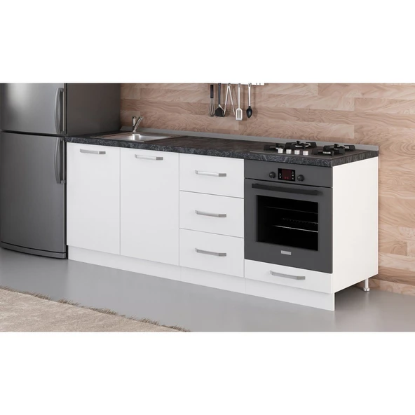 Minar 210 Cm Mutfak Dlb Byz 210-B6-Alt - Resim 3