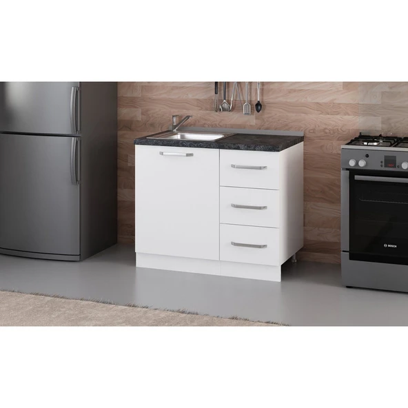 Minar 100 Cm Mutfak Dlb Byz 100-B1-Alt - Resim 2