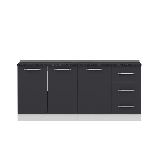 Minar 185 Cm Mutfak Dlb Byz Ant 185-A1-Alt - Resim 5