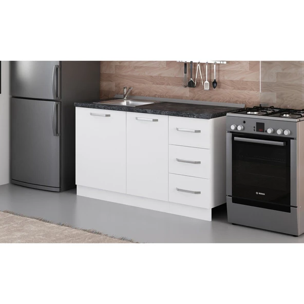 Minar 145 Cm Mutfak Dlb Byz 145-B1-Alt - Resim 3