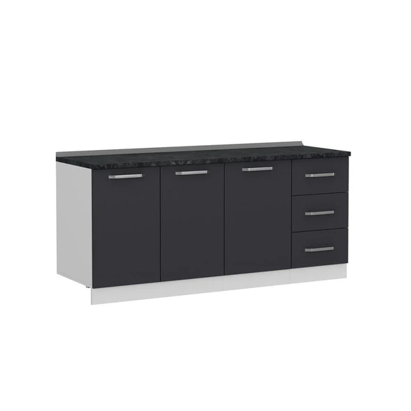 Minar 185 Cm Mutfak Dlb Byz Ant 185-A1-Alt - Resim 4