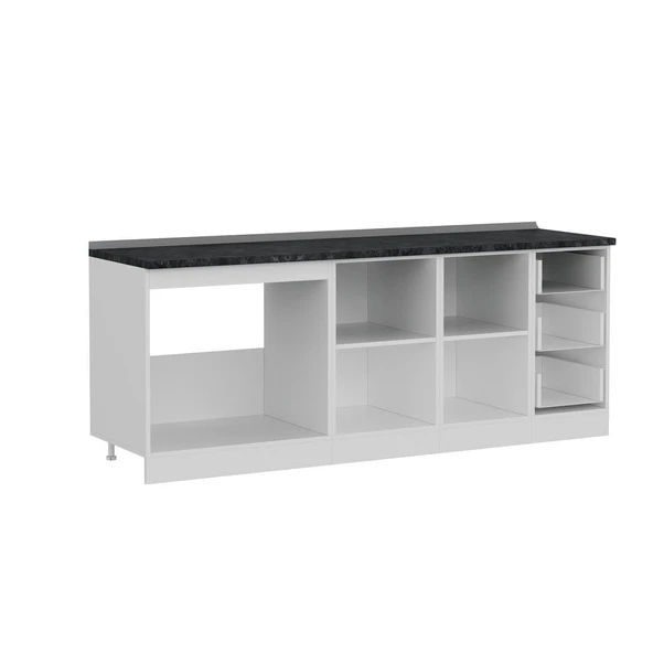 Minar 215 Cm Mutfak Dlb Byz Dore 215-D1-Alt - Resim 6