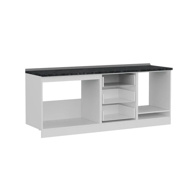 Minar 210 Cm Mutfak Dlb Byz 210-B3-Alt - Resim 6