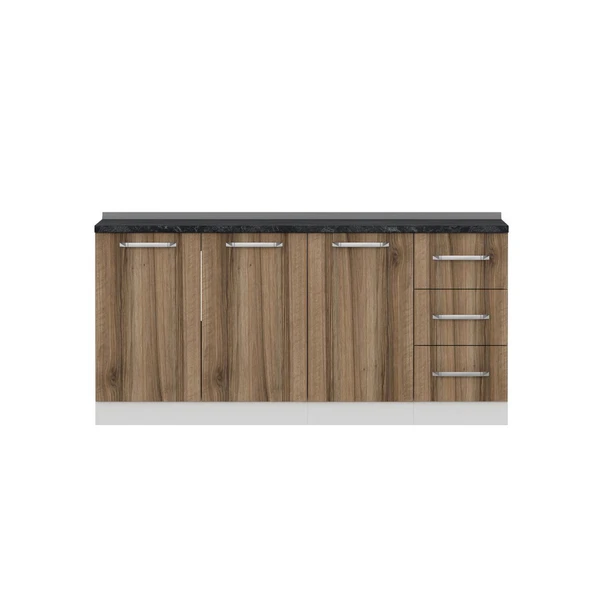Minar 175 Cm Mutfak Dlb Byz Dore 175-D1-Alt - Resim 5