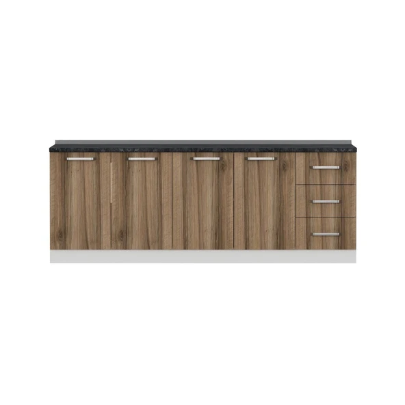 Minar 225 Cm Mutfak Dlb Byz Dore 225-D2-Alt - Resim 5