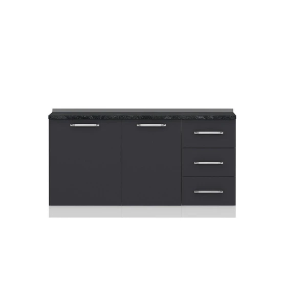 Minar 155 Cm Mutfak Dlb Byz Ant 155-A1-Alt - Resim 5