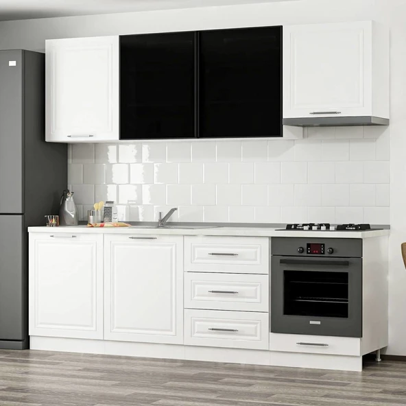 Minar 240 Cm Mebran C + Alm. Füme Cam Mtfk Dlp Byz 240-Mcb1 ürün görseli 1