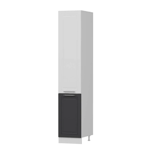 Minar 40Cm Mutfak Boy Dlp Beyaz Antrasıt D40-Mcba1 - Resim 6