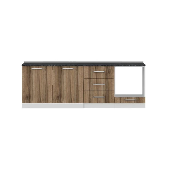 Minar 240 Cm Mutfak Dlb Byz Dore 240-D7-Alt - Resim 5