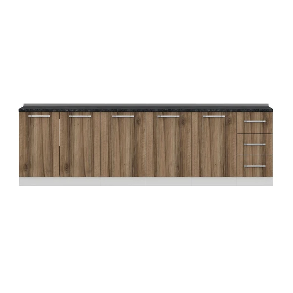 Minar 280 Cm Mutfak Dlb Byz Dore 280-D1-Alt - Resim 5