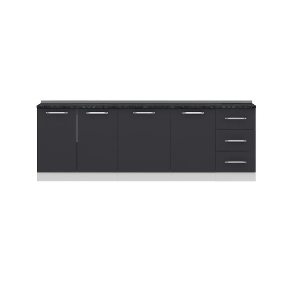 Minar 245 Cm Mutfak Dlb Byz Ant 245-A1-Alt - Resim 5