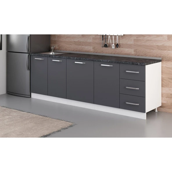 Minar 245 Cm Mutfak Dlb Byz Ant 245-A1-Alt - Resim 3